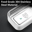 Axyaa Stainless Steel Lunch Box Set for Adults & Kids: Microwavable & Portable
