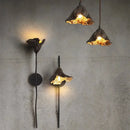 Axyaa Black Wall Lamp: Modern Villa Staircase & Bedside Lighting