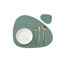Axyaa Cream Black Dining Table Placemats Set for Kitchen Indoor Outdoor