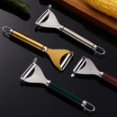 Axyaa Stainless Steel Fruit Cutter Peeler Grater for Kitchen