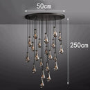 Axyaa Modern LED Chandelier Pendant Light Indoor Ceiling Lamp Decorative Lighting