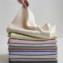 Axyaa Mulberry Silk Flat Sheet - Luxury Solid Color Bedding Sheet - Custom Sizes