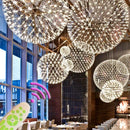 Axyaa Nordic Star Chandelier for Restaurants, Staircases & Shopping Malls