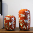 Axyaa New Chinese High-End Ceramic Vase for Elegant Living Room Decoration