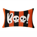 Axyaa Embroidered Ghost Halloween Pillow Cover - 45X45