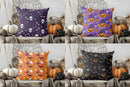 Axyaa Halloween Skull & Bone Pattern Pillow Cover for Sofa Bedroom Car