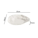 Axyaa Ceramic Restaurant Plate Set for Molecular Cuisine and Dining Experience