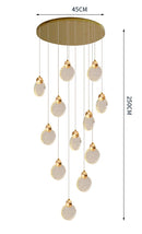 Axyaa Nordic Chandeliers for Dining Room, Hanging Lamps Ceiling Light Fixture