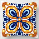 Colorful Geometric Flower Pillow Case by Axyaa: Simple Polyester Sofa Decorative Cover