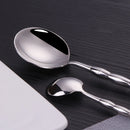 Axyaa Gold Stainless Steel Cutlery Set - Knife Fork Spoon Dinnerware