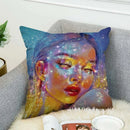 Axyaa Decorative Pillowcase 40x40: Cushion Cover for Home and Car Decor