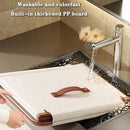 Axyaa Foldable Clothes Storage Box with Handle and Zipper, Closet Organizer for Wardrobe