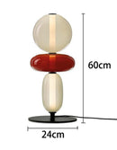 Axyaa Glass Floor Lamp Living Room Bedroom Lollipop Headboard INS Desk Lamp Sofa Ambient Light