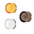 Axyaa Nordic Amber LED Jelly Wall Sconce - Smokey Grey Decor Lamp