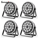 Axyaa RGBW 18LEDs Par Light with Dynamic Light Strip for Stage Lighting