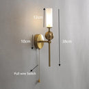 Nordic Glass Wall lamp by Axyaa for Living Room, Bedroom, Hallway & Hotel Lighting