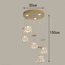 Axyaa LED Pendant Chandeliers for Modern Living and Dining Room Lighting