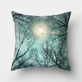 Axyaa Retro Moon Star Pillowcase for Car & Home Décor