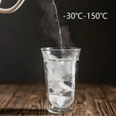 Axya Double Wall Glass Espresso Cup Set - 180/280ml