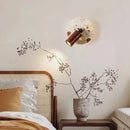 Axyaa Terrazzo Wooden LED Wall Light for Nordic Modern Home Decor