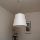 Axyaa Japanese Chandelier Fabric Pendant Lamp for Living Room Bedroom