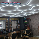 Axyaa Hexagon Garage Light: High Lumen Work Lamp & Indicator for Showroom