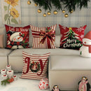 Axyaa Snowman Christmas Pillowcase for Festive Home Decor