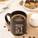 Axyaa Cat Mug 350ml Black Ceramic Office Coffee Cup for Friends and Company