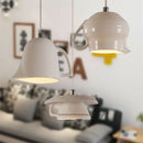 Ceramic LED Pendant Light Tea Cup Teapot Lamp for Kitchen Dining Room by Axyaa