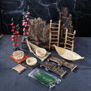 Axya Premium Seafood Platter with Sushi Sashimi & Decorative Ornaments