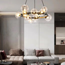 Axyaa LED Pendant Chandeliers for Modern Living and Dining Room Lighting