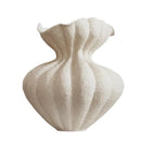 Axyaa French Lace Ceramic Vase for Elegant Flower Arrangements