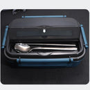 Axyaa Lunch Box Set with Spoon & Fork | High Capacity, Leakproof, Microwave Safe