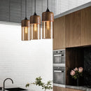 Axyaa Industrial Retro LED Pendant Lights Chandelier for Home Decor and Dining Room