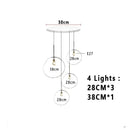 Axyaa Nordic Lava LED Pendant Lights Indoor Lighting Chandelier Kitchen Loft Decor