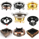 Axya Mini Brass Alcohol Stove: Portable Outdoor Camp Cooking Burner