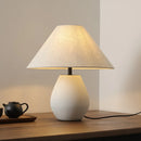 Axyaa Retro Japanese Style Pottery Table Lamp for Zen Living Room Decor