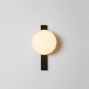 Axyaa Glass Ball Wall Sconce for Home Bedroom Hotel Living Room Light Fixtures