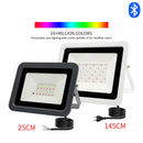 Axyaa RGBW Smart LED Floodlight 50W/100W Garden Party Outdoor Lighting Control by APP