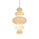 Axyaa Rice Paper Pendant Chandelier Ceiling Floor Lamp E27 Bulb Art Decor