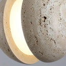 Axyaa Yellow Cave Stone Pendant Light - Nordic Wabi Sabi Style