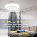 Axyaa Silent Ceiling Fan Light with Remote Control for Home Bedroom