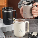Axyaa 450ml Stainless Steel Double Wall Insulated Water Cup Mug Anti-Scalding