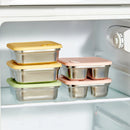 Axyaa Stackable Stainless Steel Lunch Box with Leakproof Lid