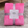 Axyaa Coral Fleece Winter Blanket - Soft & Warm Sofa Bedspread Plaid