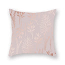 Axyaa Pink Gold Geometry Polyester Pillow Case 45*45cm Square