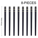 Axyaa Reusable Alloy Non-Slip Sushi Chopsticks Set