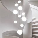 Axyaa Nordic Pendant Chandelier for Dining Room, Living Room, and Stair Lighting