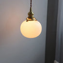 Axyaa Glass Ball LED Pendant Chandelier - Nordic Modern Hanging Light