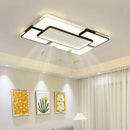 Axyaa Modern Minimalist Ceiling Fan Lamp for Living Room Bedroom Dining Room